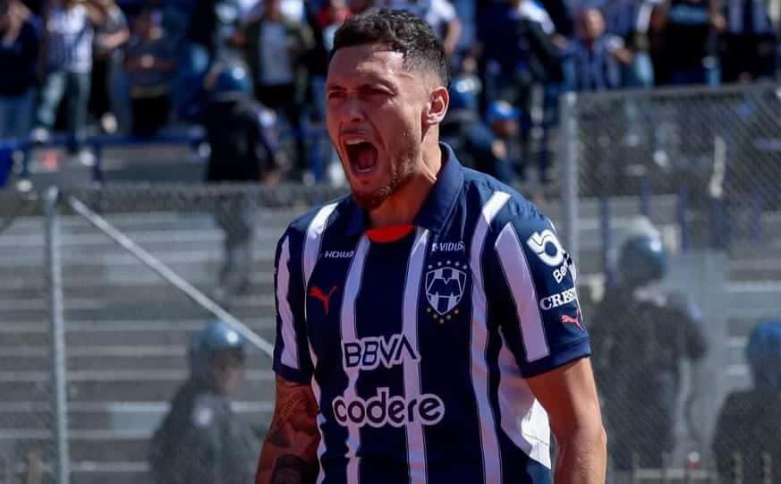 LUCAS OCAMPOS VENÍ HACIENDO PIEZA FUNDAMENTAL EN LOS RAYADOS DURANTE LA LIGUILLA EN LOS PIERDAN PARA LA FINAL FRENTE AL CLUB AMÉRICA