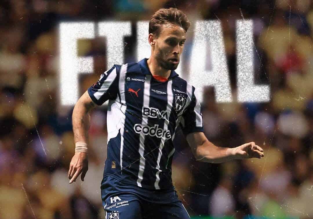 SERGIO CANALES ANOTÓ UN GOLAZO PARA LOS RAYADOS PERO NO LOGRÓ EVITAR LA DERROTA FRENTE AL CLUB AMÉRICA EN LA IDA DE LA GRAN FINAL