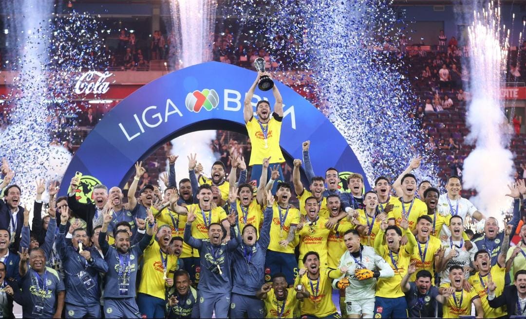 EL CLUB AMÉRICA SE CONVIERTE EN EL PRIMER TRICAMPEÓN DE LA LIGA MX EN LOS TORNEOS CORTOS