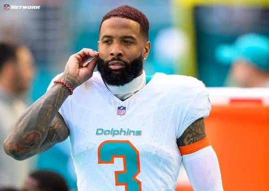 Los Miami Dolphins anunciaron que han renunciado al receptor abierto Odell Beckham Jr.