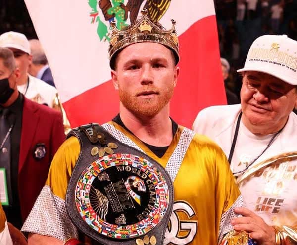 'Canelo' Álvarez queda fuera del top 5 de los mejores pagados de 2024.