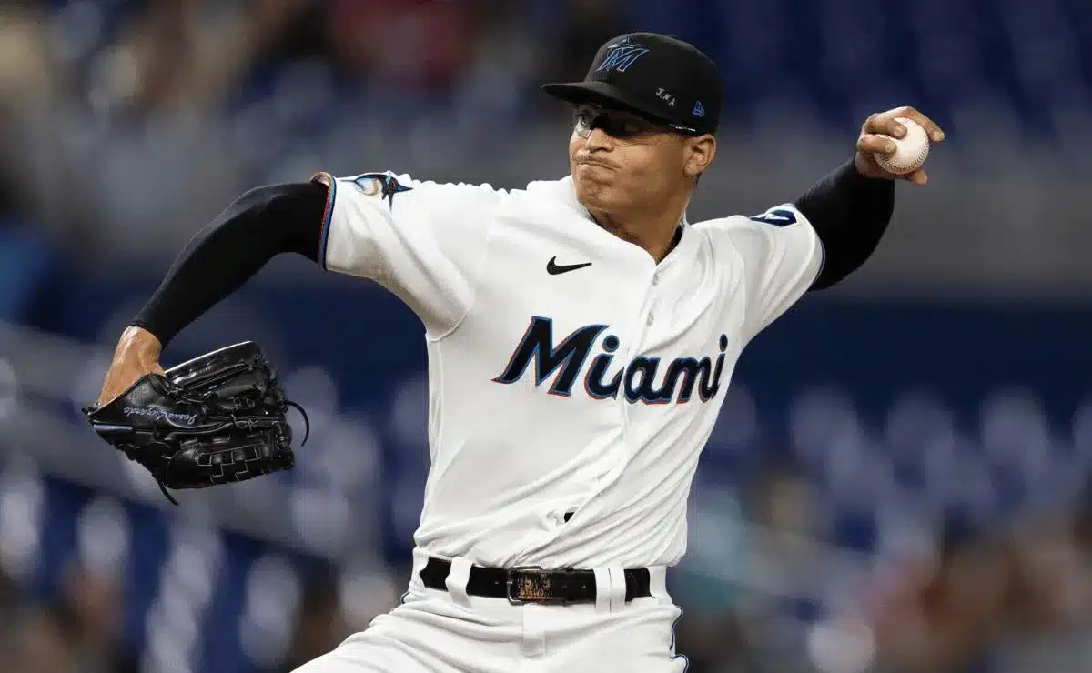 LUZARDO EN SU SALIDA CON LOS MARLINS