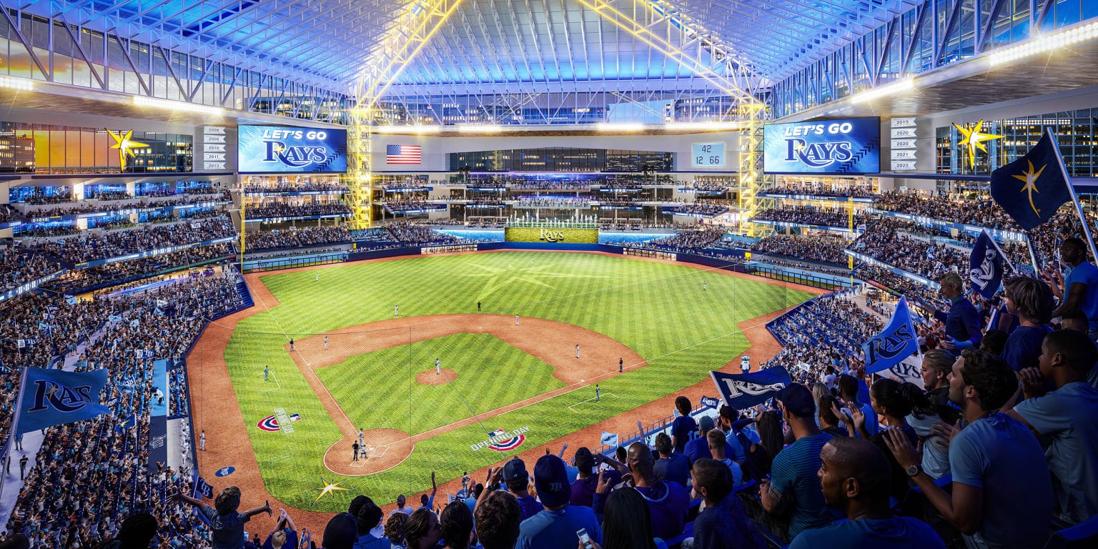 ASÍ LUCE EL PROYECTO DEL NUEVO ESTADIO DE LOS RAYS