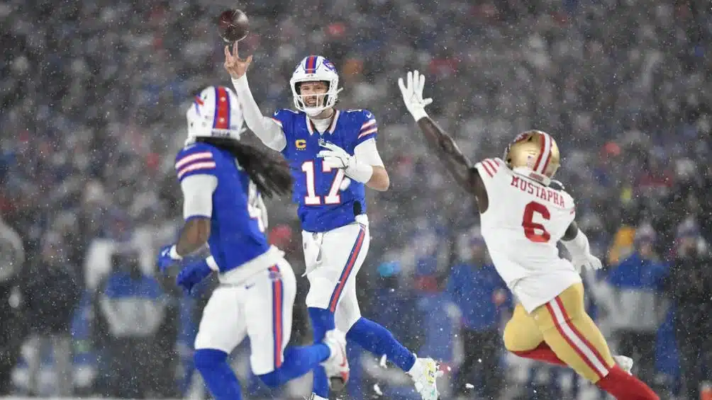 BILLS APABULLARON A LOS 49ERS