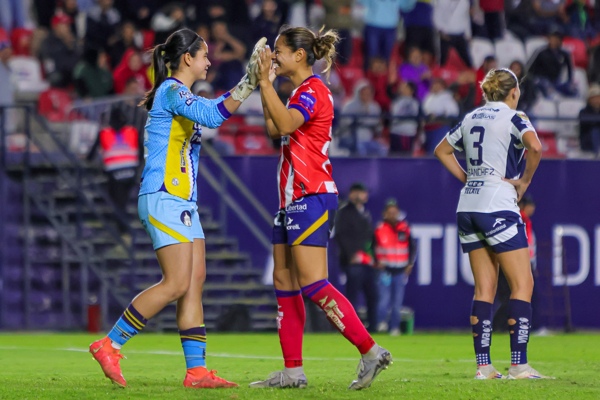 ATLETICO SAN LUIS VS RAYADAS FEMENIL CL2025