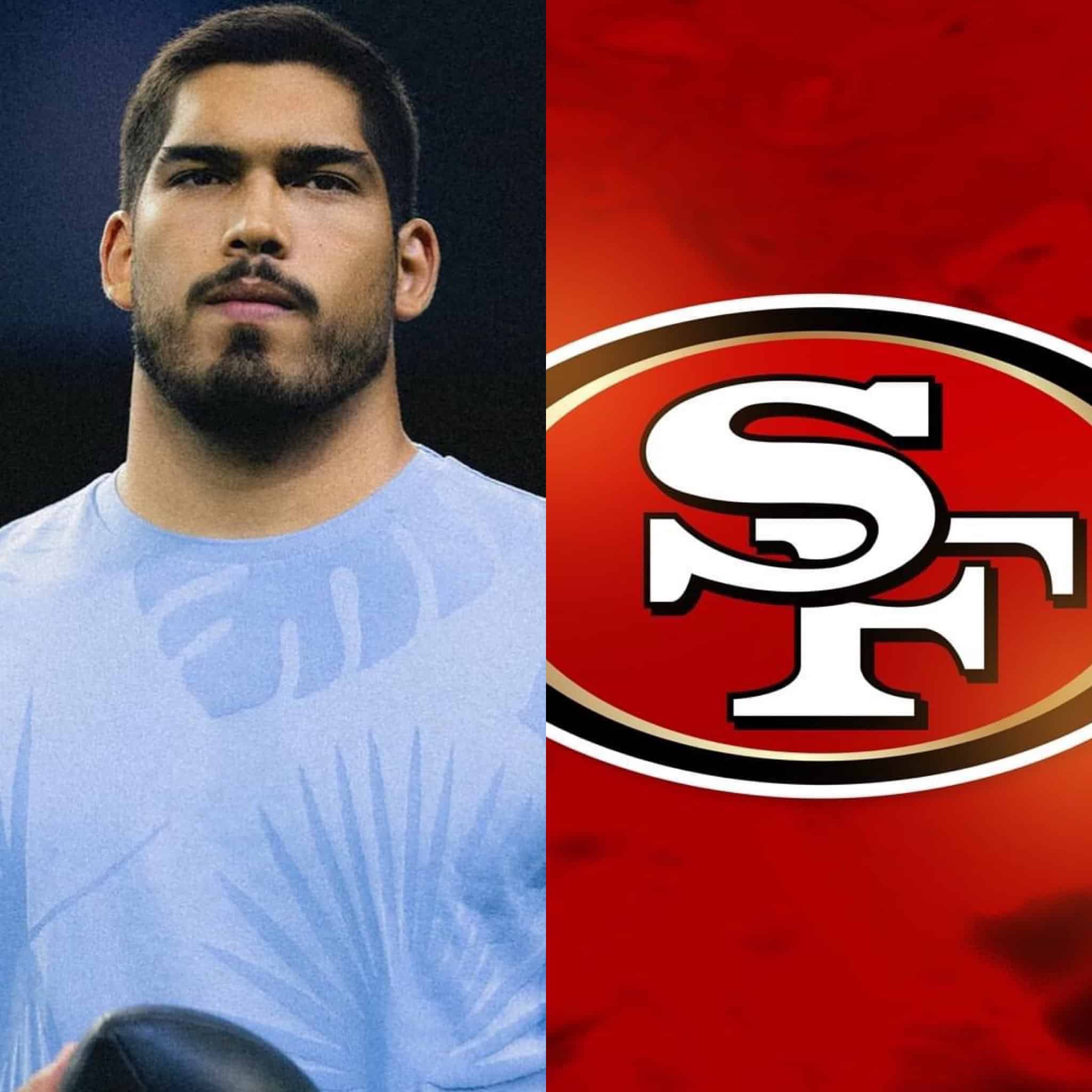 Isaac Alarcón consiguió contrato con los 49ers.