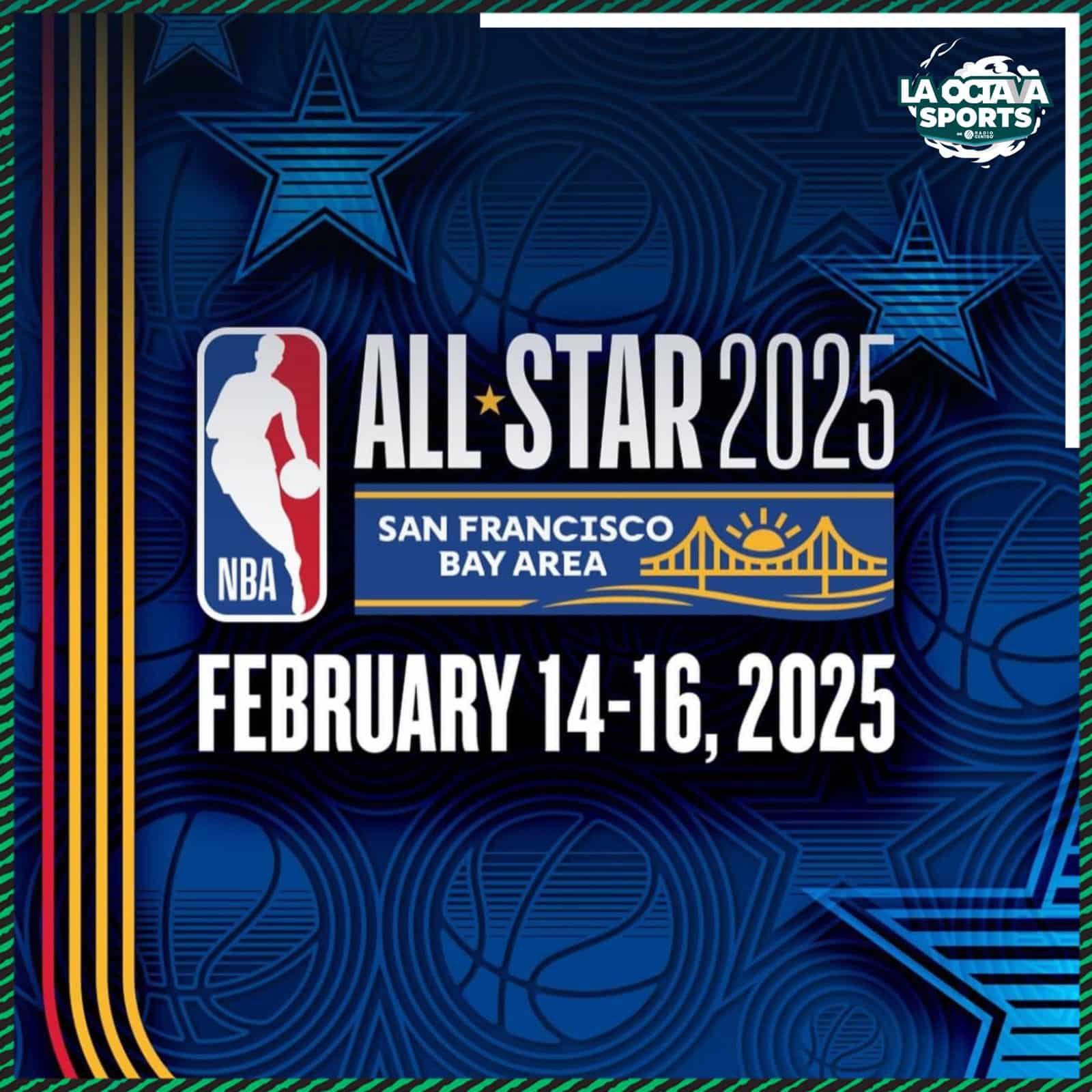 San Francisco y los Warriors de Golden State, serán la sede para el All Star Game 2025 de la NBA.