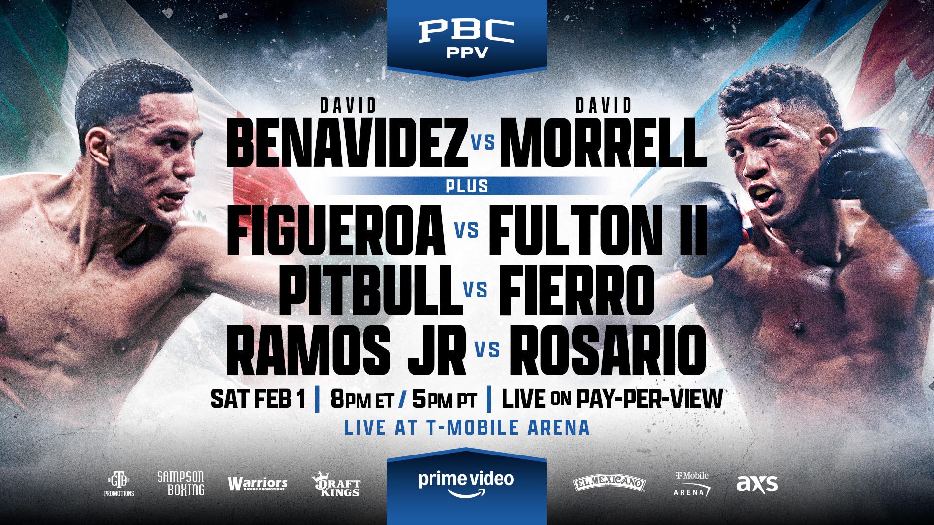 Isaac "Pitbull" Cruz vs Tashiro Fierro , el primero de febrero en Las Vegas.