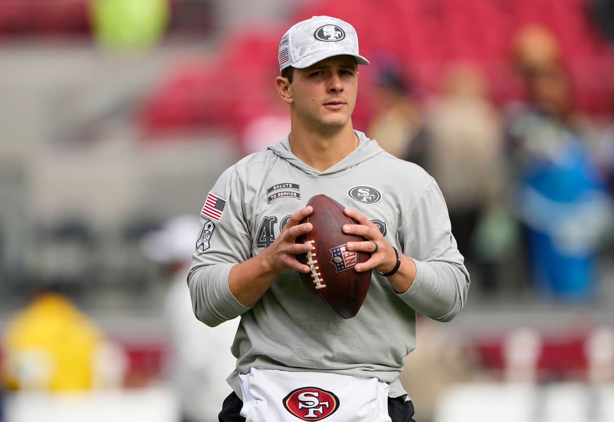 Brock Purdy posiblemente quedará fuera en el partido final de Niners contra los Arizona Cardinals.