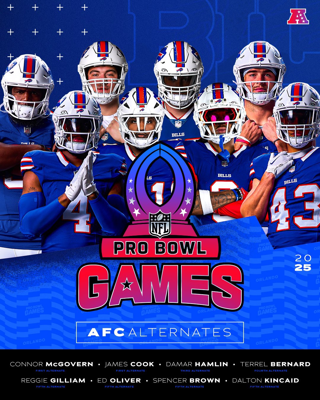 Seleccionados al Pro Bowl 2025 de los Buffalo Bills.