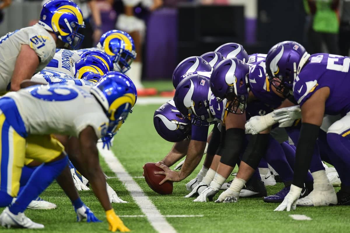 Los Rams tienen un récord de 2-5 contra los Vikings en los playoffs. 