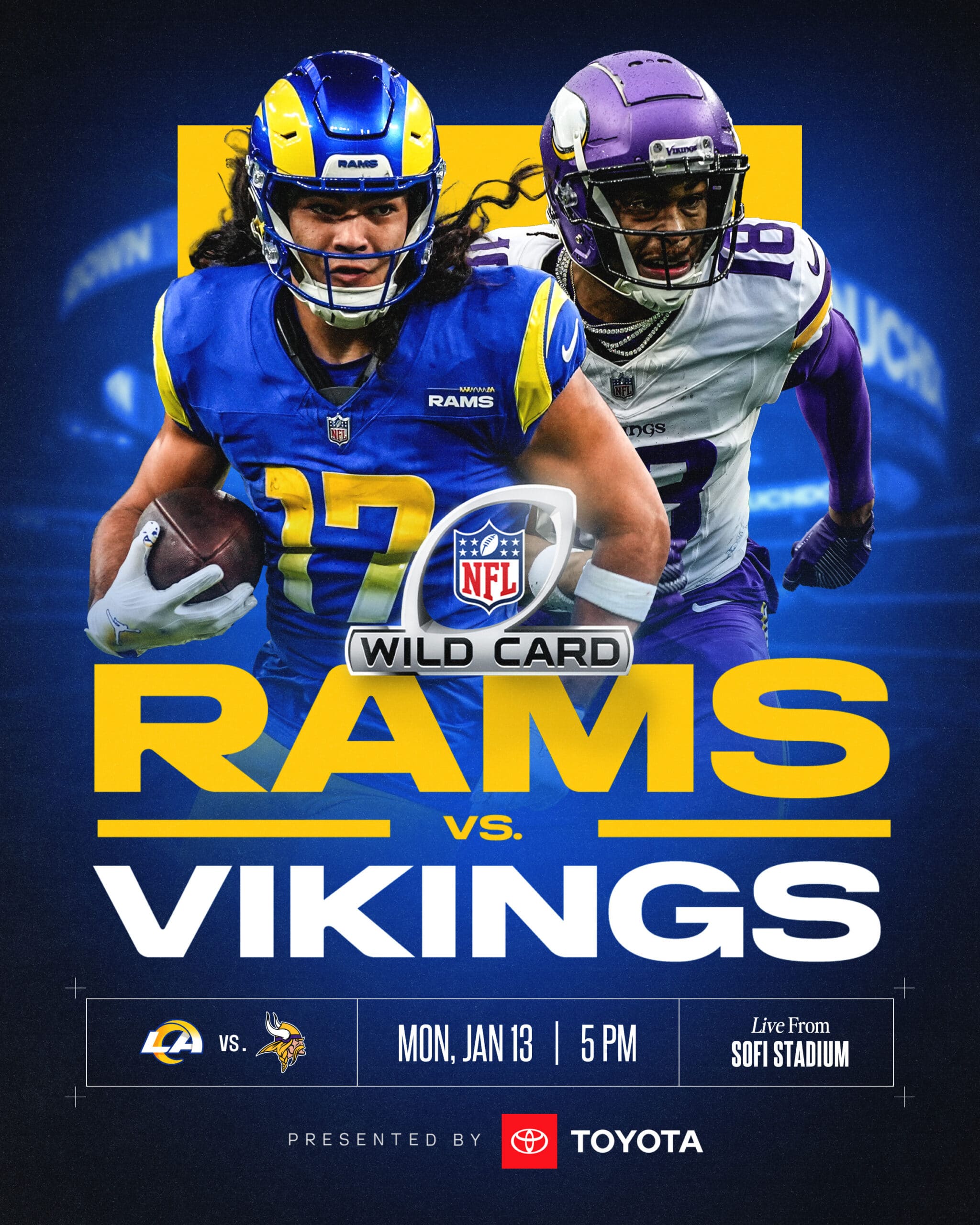 El juego de los Rams vs Vikings esta pactado para este domingo.