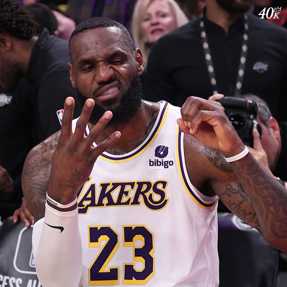 LeBron James bate récord de la NBA con su 21a selección consecutiva al Juego de Estrellas.