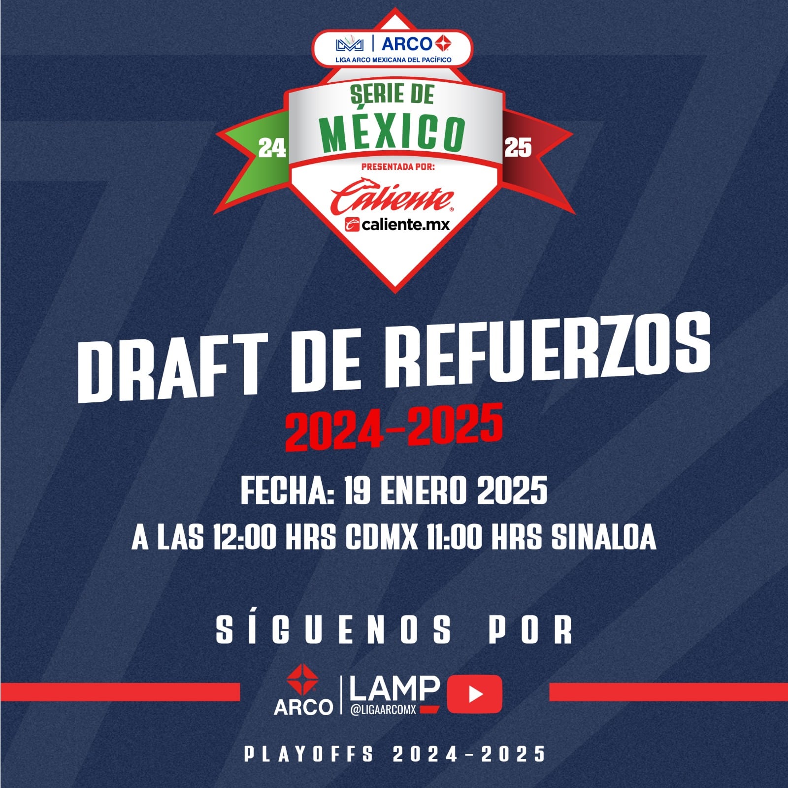 El Draft de refuerzos para la final será este domingo.