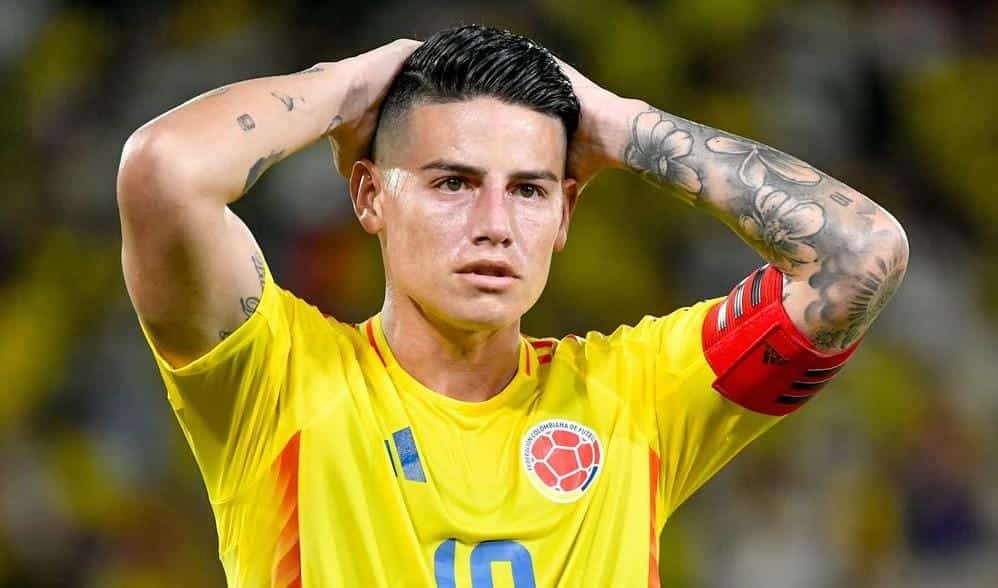 JAMES RODRÍGUEZ VIENE DE SER EL MEJOR JUGADOR DE LA COPA AMÉRICA 2024 CON LA SELECCIÓN DE COLOMBIA