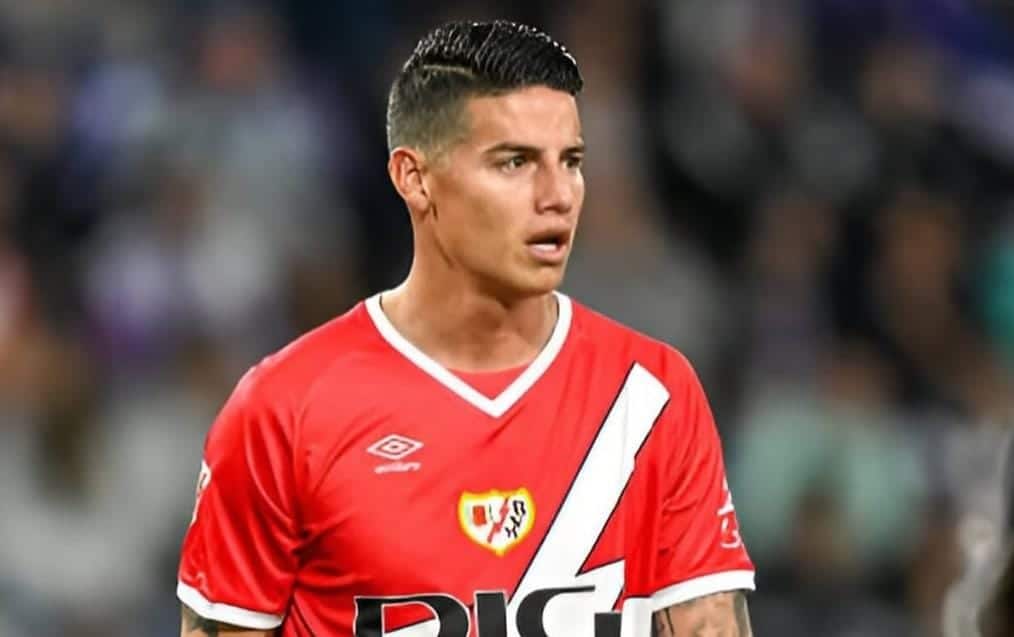 JAMES RODRÍGUEZ ROMPIÓ SUS VÍNCULOS CON EL RAYO VALLECANO DE ESPAÑA DESPUÉS DE SOLO UN SEMESTRE EN LA INSTITUCIÓN