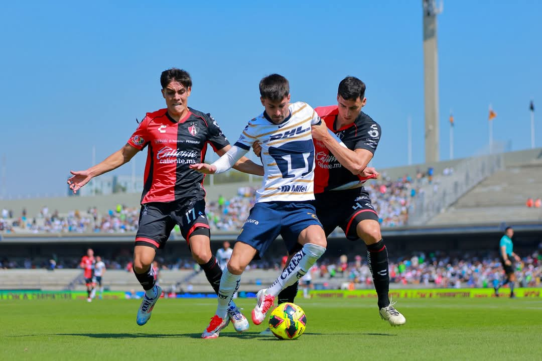 ATLAS SE METIÓ A LA CANCHA DE PUMAS UNAM UNA JORNADA 3 PARA EMPATAR A CERO GOLES EN LA LIGA MX