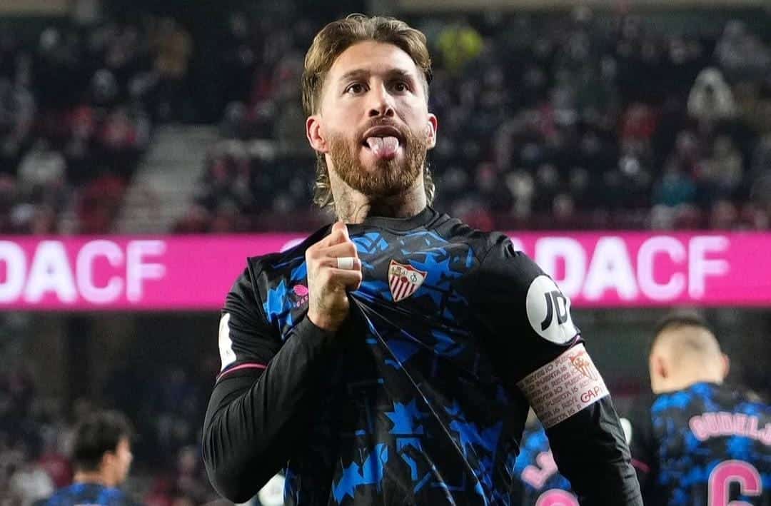 SERGIO RAMOS SE ACABA DE DESPEDIR DEL SEVILLA FC DONDE ARRANCÓ SU CARRERA EN LA LIGA DE ESPAÑA