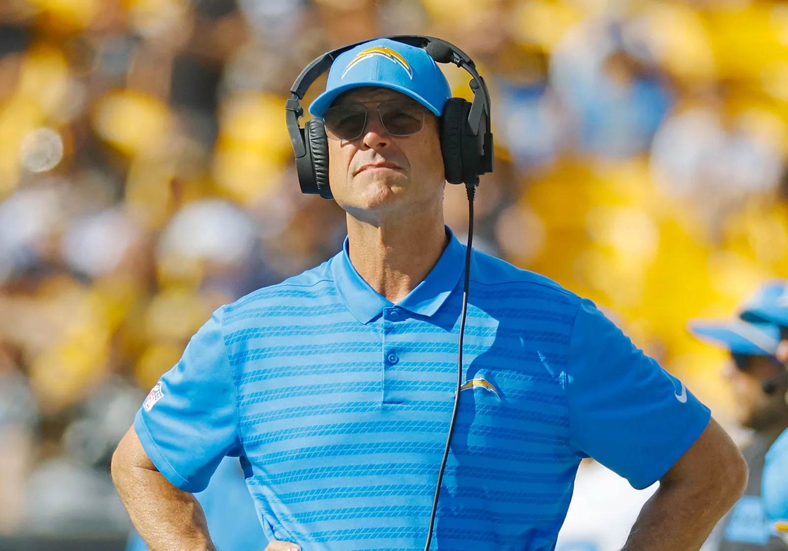 JIM HARBAUGH CHARGERS 2024 NFL