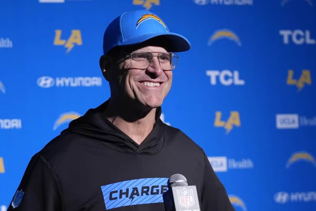 JIM HARBAUGH LA CHARGERS NFL 2024