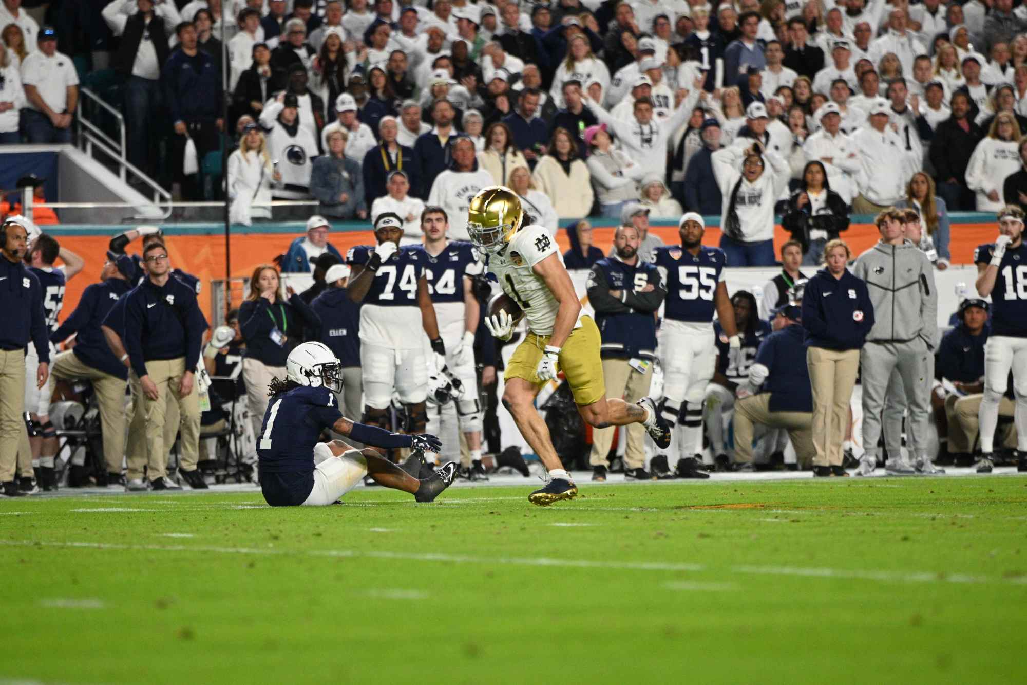 NOTRE DAME ORANGE BOWL