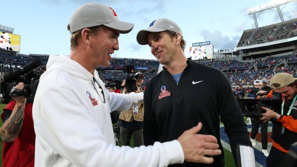 PRO BOWL PEYTON ELI MANNING