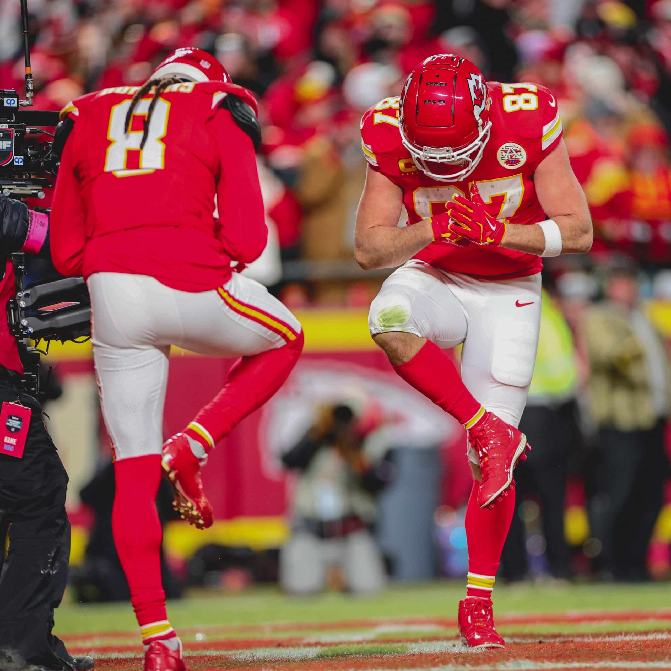 TRAVIS KELCE NFL 2024 PLAYOFFS