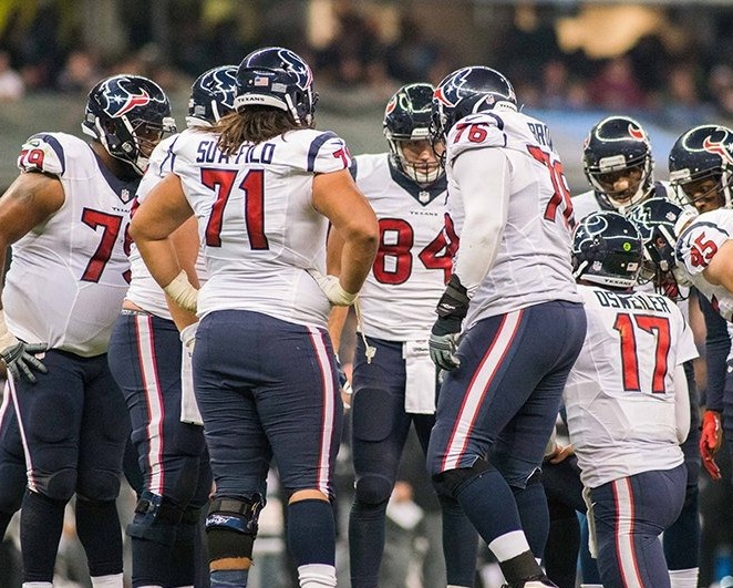 Houston Texans reciben a los Chargers este sábado en el wild card.