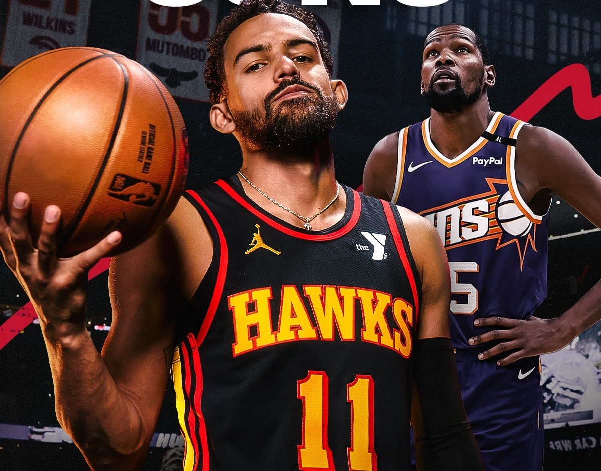 Uno de los enfrentamientos que se jugarán el día martes en la NBA, será el partido entre Atlanta Hawks vs Phoenix Suns.