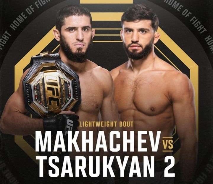 Arman Tsarukyan desafiará al campeón de peso ligero Islam Makhachev en el evento principal de UFC 311.