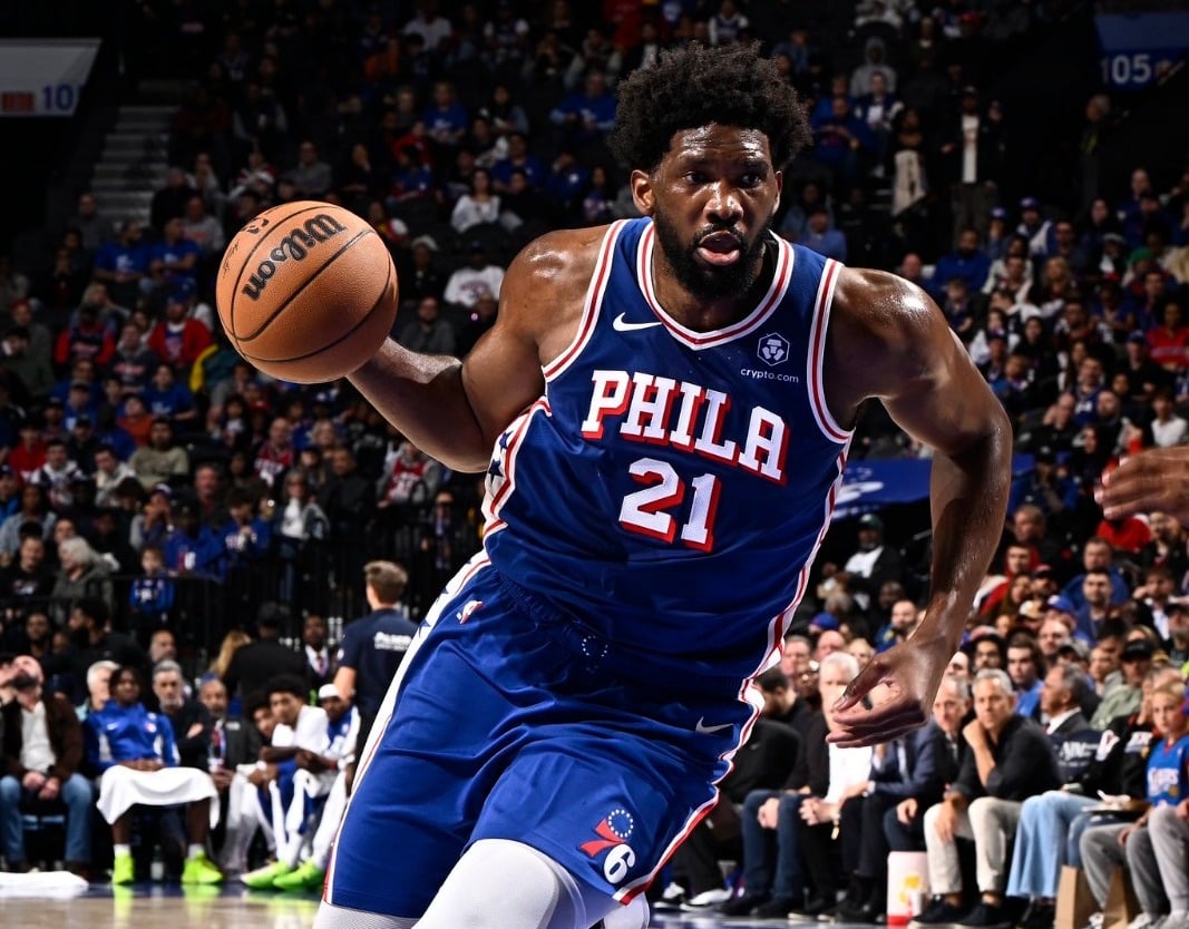 Joe Embiid es baja con los Philadelphia 76ers.