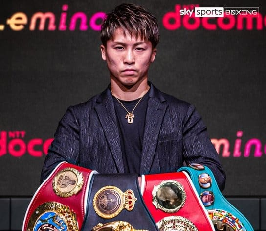 Naoya Inoue expondrá sus cinturones ante Ye Joon Kim el 24 de enero en Tokio.