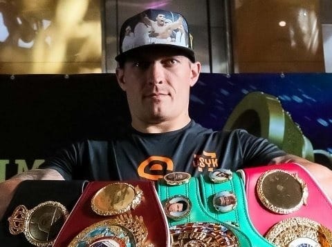 Usyk ya reveló a quién quiere como su próximo rival.