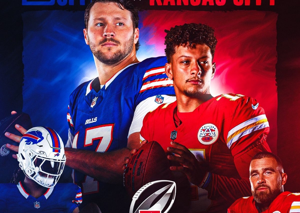 El duelo entre Allen vs Mahomes por el boleto al Super Bowl en la Conferencia Americana en la NFL.