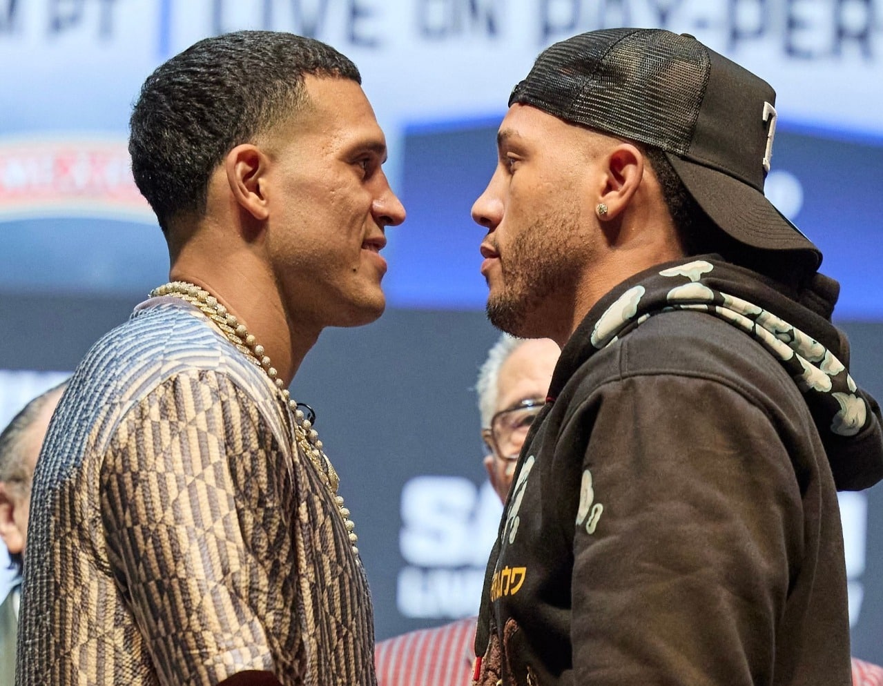 Intensa conferencia de prensa previa al Benavidez vs Morrell Jr., hoy en Las Vegas,