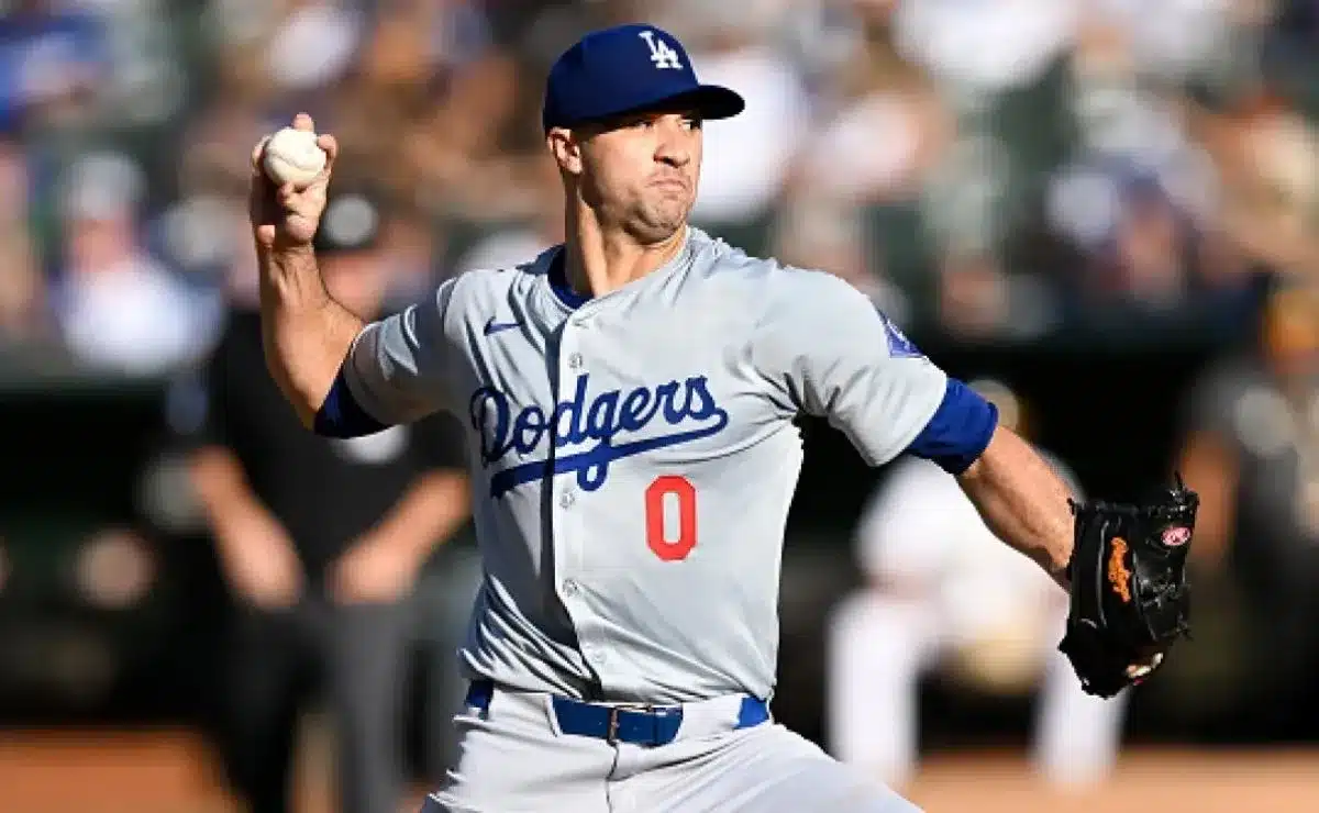 JACK FLAHERTY LAZANDO CON LOS DODGERS