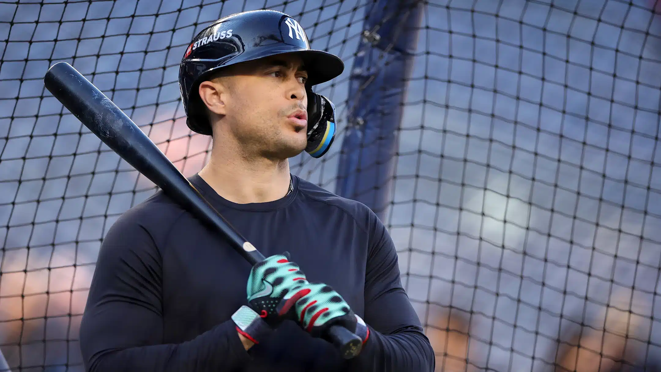 GIANCARLO STANTON FUERA DEL JUEGO INAUGURAL