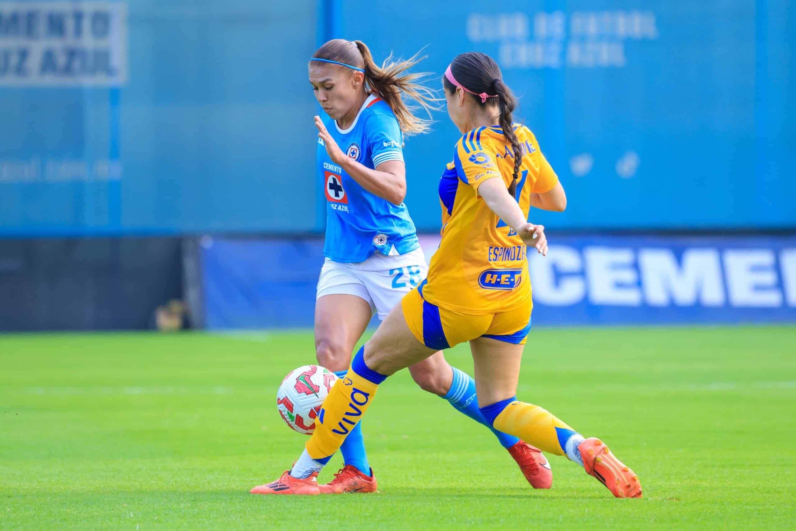 CRUZ AZUL VS TIGRES J7 CL2025 FEMENIL