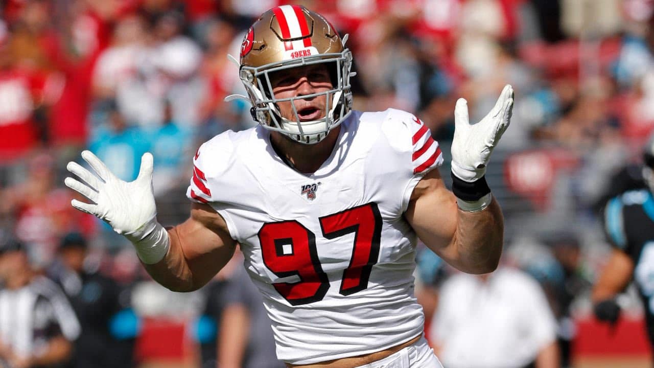 George Kittel analiza su renovación con los 49ers.