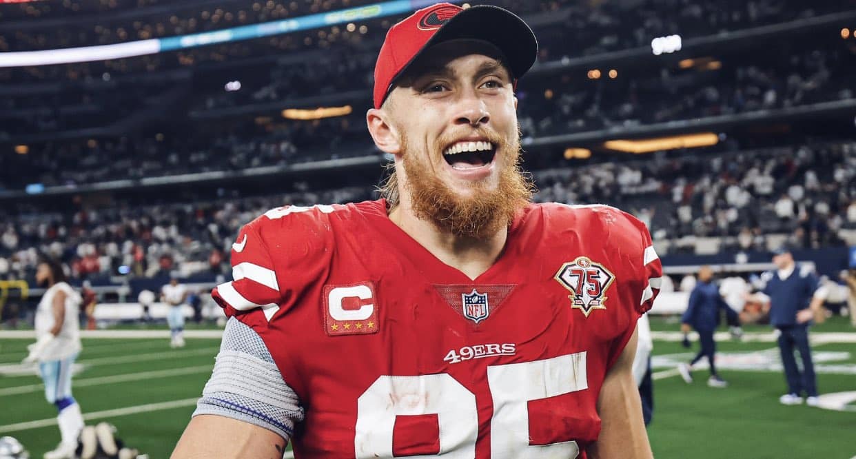 Los 49ers y Kittle han reestructurado la extensión de cinco años y 75 millones de dólares que firmó en 2020.