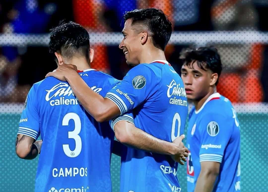 CRUZ AZUL CON ESTE RESULTADO SE ENCAMINA A LA RONDA DE OCTAVOS DE FINAL TRAS VENCER DE VISITANTES AL REAL HOPE EN LA CONCACAF LIGA DE CAMPEONES