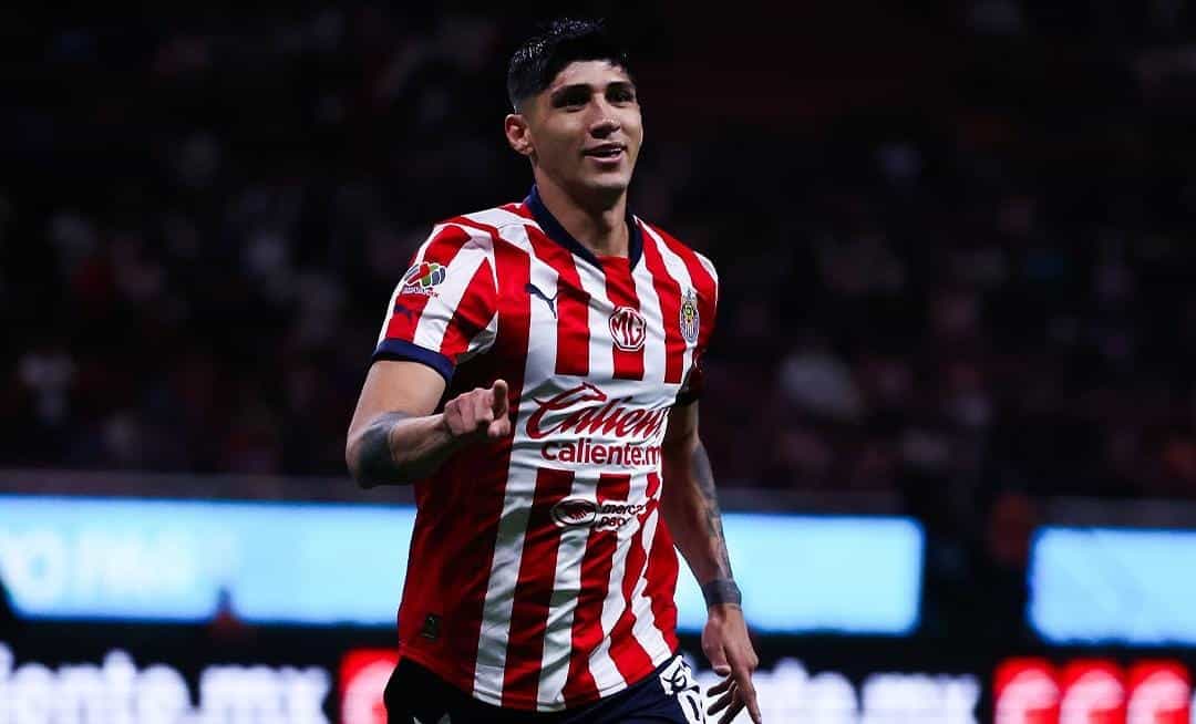 ALAN PULIDO NO PUDO CANTAR GOL DESPUÉS DE SER ANULADO TRAS EL ENCUENTRO DE CHIVAS VS TOLUCA FC DE LA LIGA MX