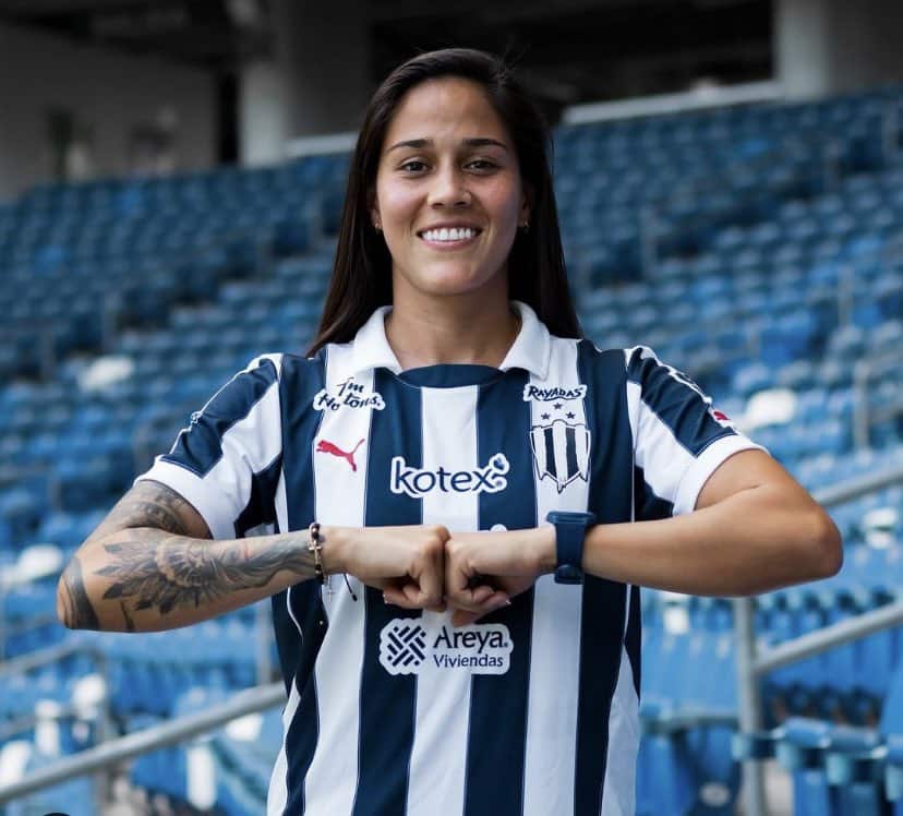 MARCELA RESTREPO RAYADAS DE MONTERREY LIGA MX FEMENIL