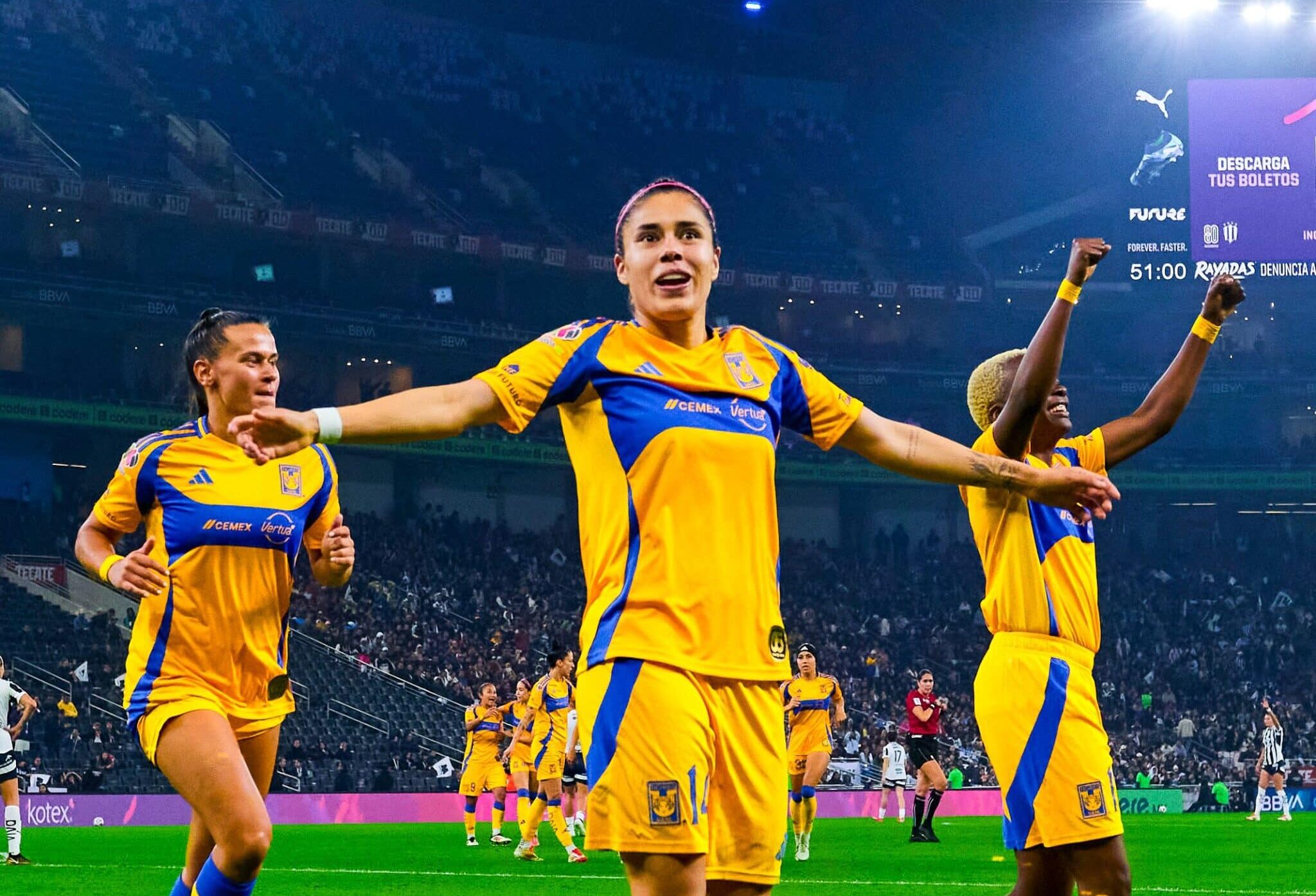 TIGRES VS RAYADAS LIGA MX FEMENIL CL2025