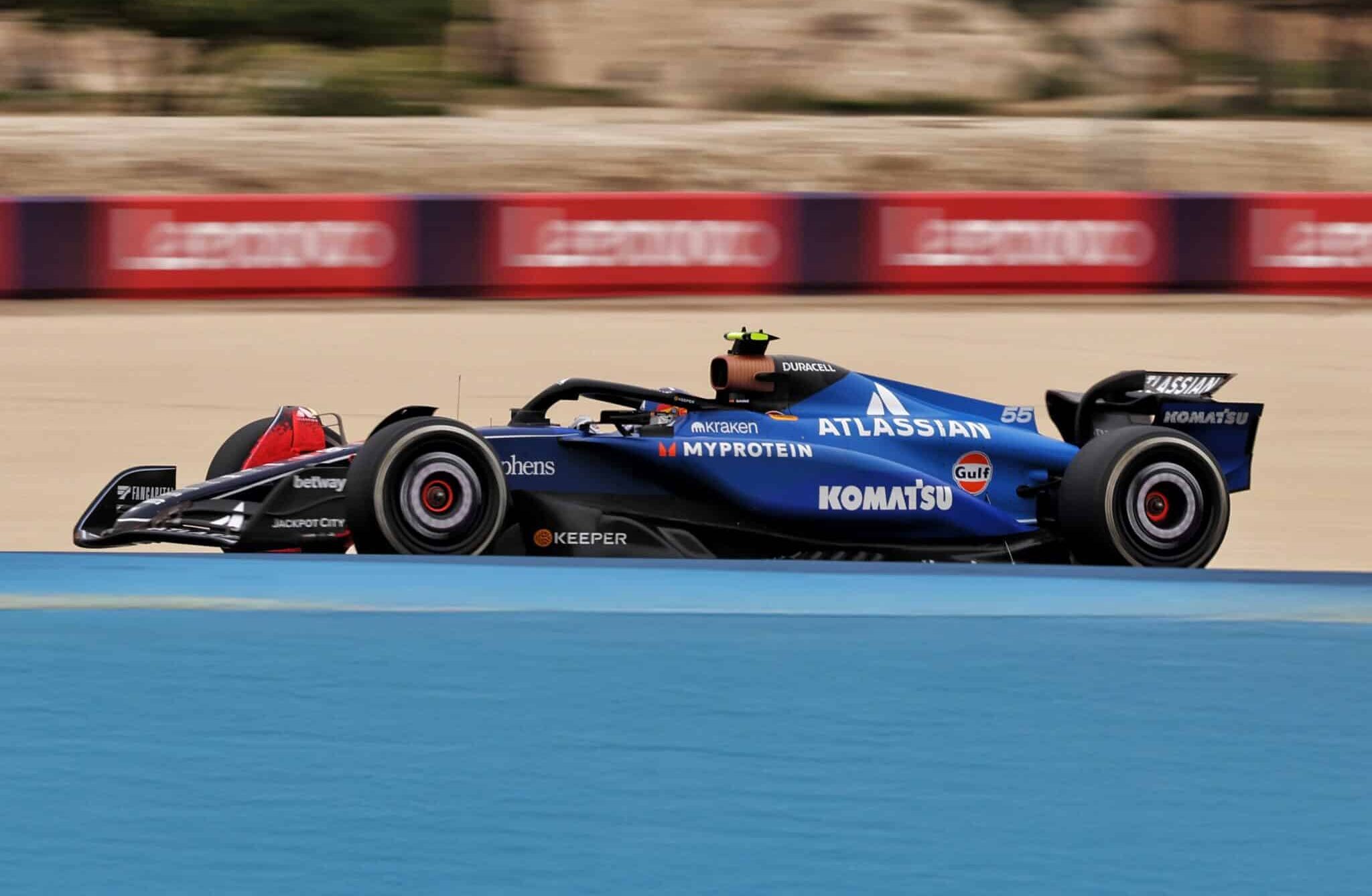 WILLIAMS CARLOS SAINZ PRETEMPORADA F1 2025