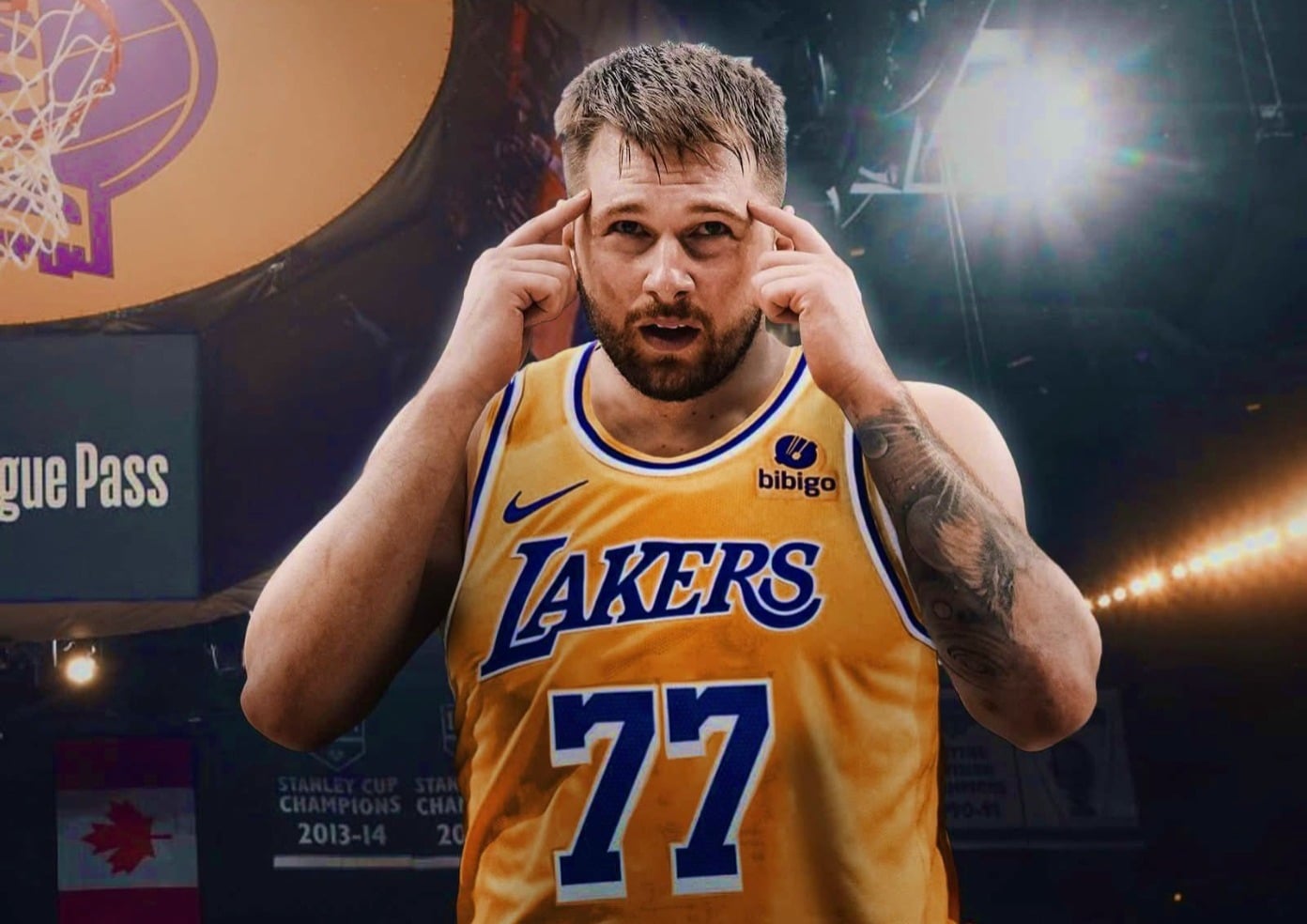 Luka Doncic es la nueva figura de Los Ángeles Lakers.