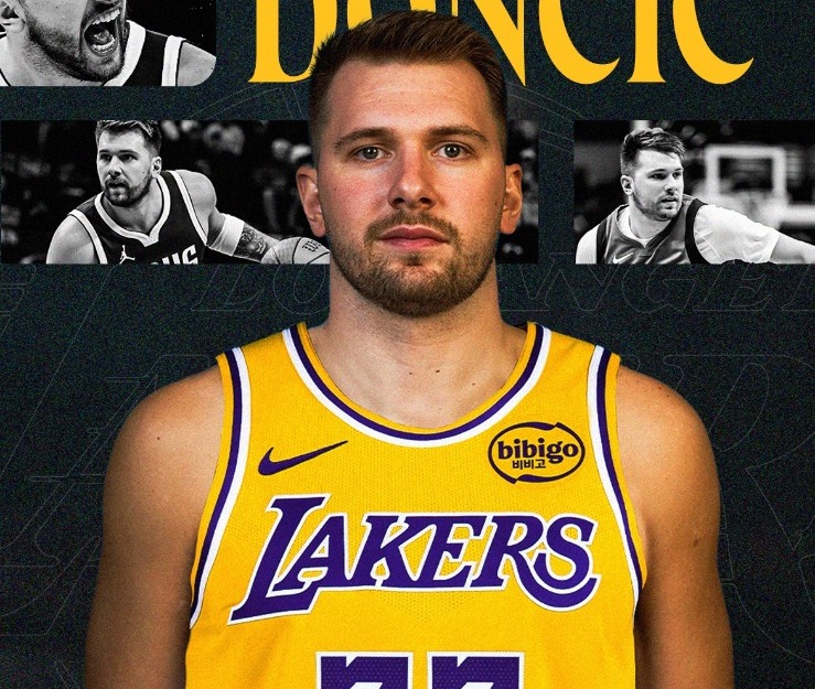 Luka Doncic es nuevo jugador de Los Ángeles Lakers.