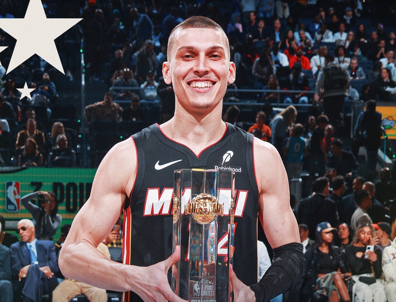 Tyler Herro de Miami Heat se consagró como el mejor del 2025.