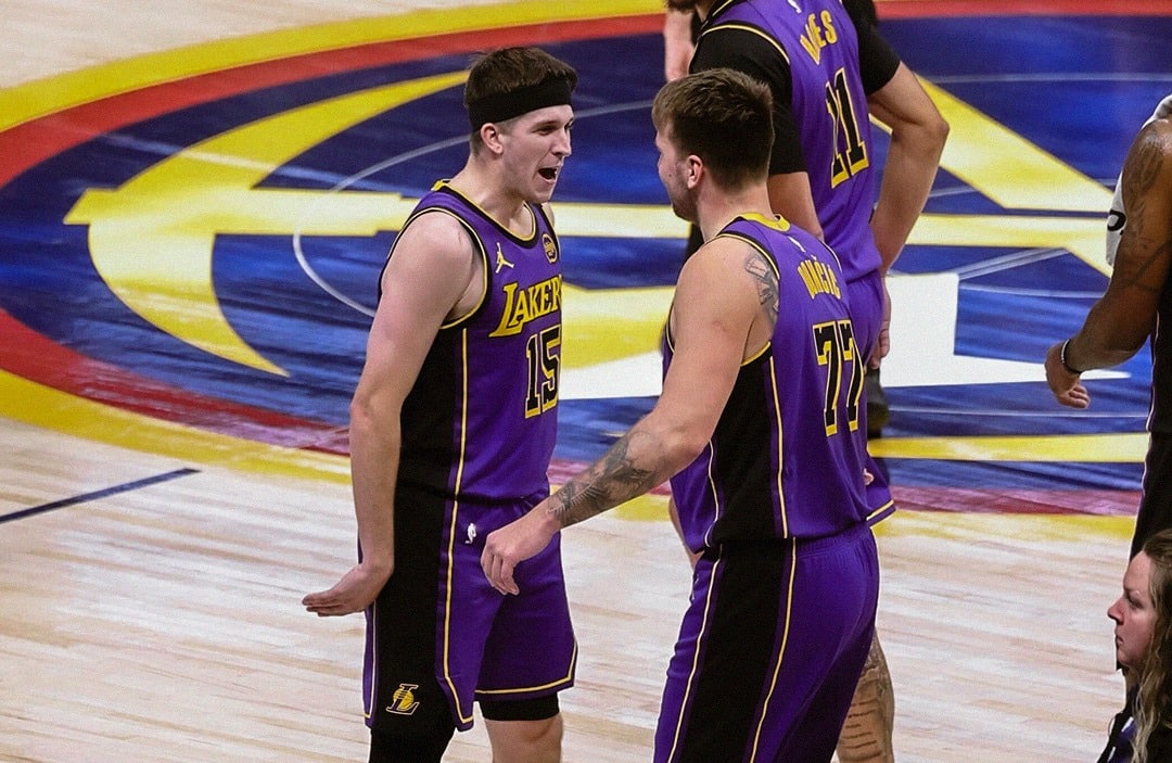 Luka Doncic comienza a brillar con los Lakers.