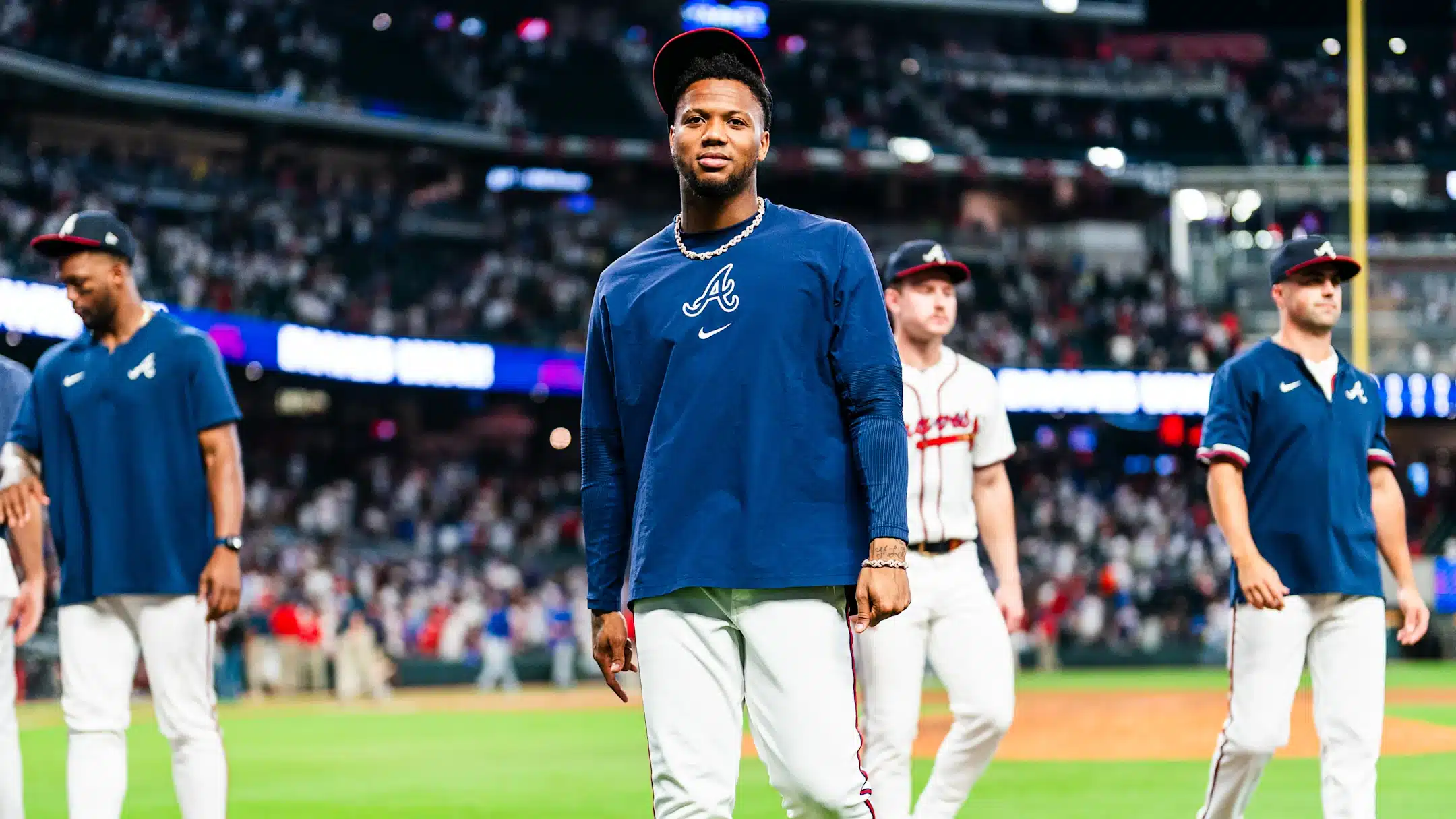 RONALD ACUÑA JR CON LOS BRAVES